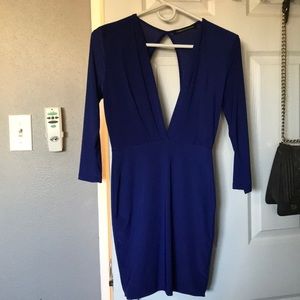 Deep Plunge Dress